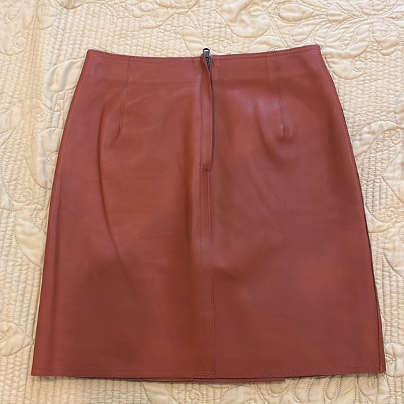 Philip Lim Leather Skirt - Picture 2 of 3